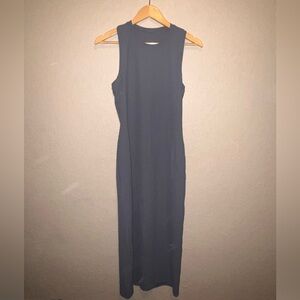 Lululemon All Aligned Ribbed Mini Dress in Slate Size 6